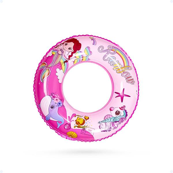 Imagem de Boia Piscina Redonda 48cm Infantil Piscina Inflável Pequena