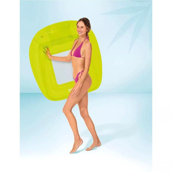 Imagem de Boia Poltrona Para Piscina Inflável Com Rede - Intex 56802