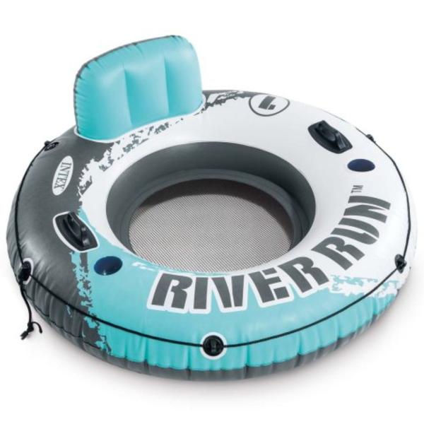 Imagem de Boia Poltrona River Run Com Porta Copo Inflável Para Piscina Intex