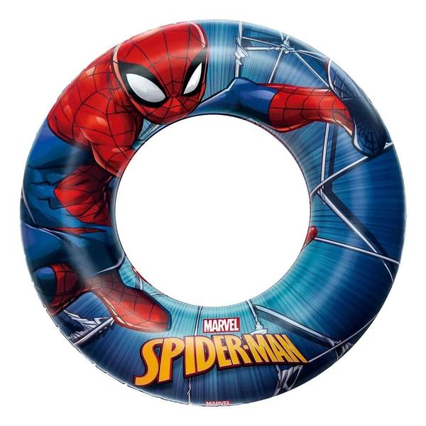 Imagem de Boia Redonda Infantil Piscina Inflavel Homem Aranha Marvel  Mor 