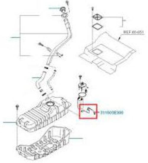 Imagem de Boia Sensor De Nível Combustível Sorento 2.5 16V 2005 À 2009