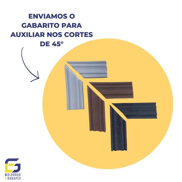 Boiserie Moldura Rodameio Eva Autocolante Flexível Terra 3,5cmx8mm 5 Metros - GeMolduras Imagem de Boiserie Moldura Rodameio Eva Autocolante Flexível Terra 3,5cmx8mm 5 Metros