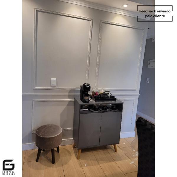 Boiserie Moldura Rodameio Eva Autocolante Flexível Terra 3,5cmx8mm 5 Metros - GeMolduras Imagem de Boiserie Moldura Rodameio Eva Autocolante Flexível Terra 3,5cmx8mm 5 Metros
