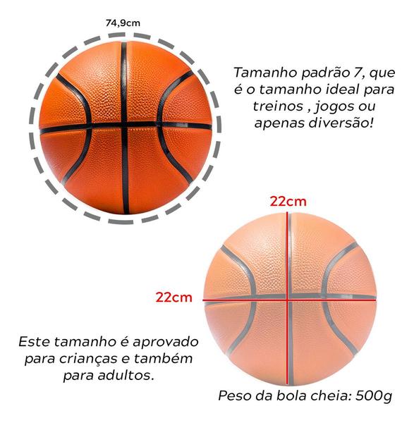 Imagem de Bola Basquete Basketball Tam E Peso Oficial