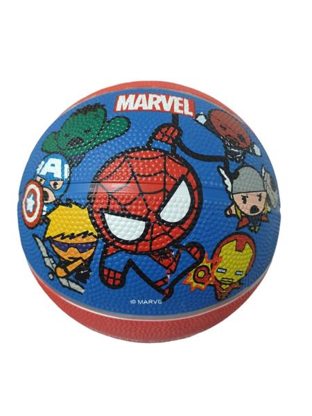 Imagem de Bola basquete marvel mini vingadores azul/vermelho tam 3