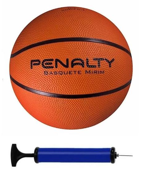 Imagem de Bola Basquete Penalty Playoff Mirim + Bomba de Ar