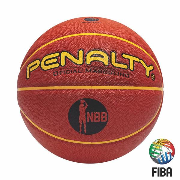 Imagem de Bola Basquete Penalty Pró 7.8 Crossover Nbb Aprovado Fiba