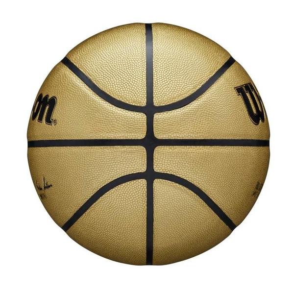 Imagem de Bola Basquete Wilson NBA Gold Edition Oficial Tamanho 7 Dourada