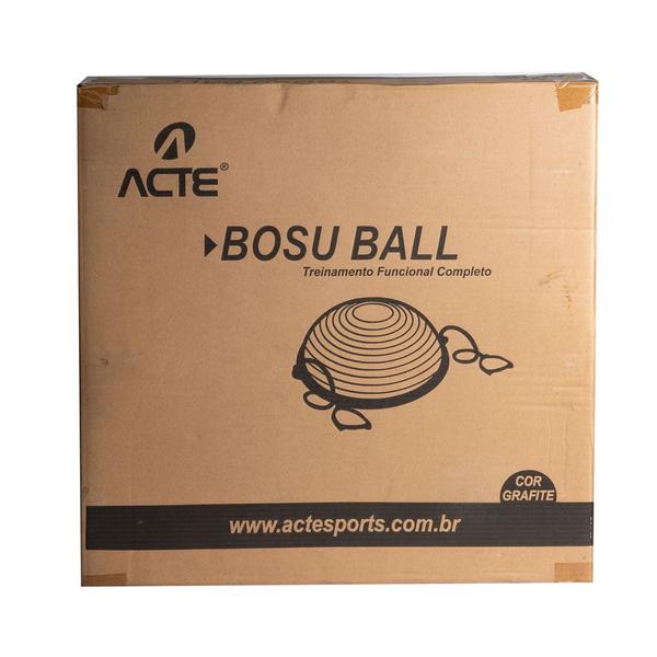 Bola Bosu Cinza T19 - Acte Sports Imagem de Bola Bosu Cinza T19 - Acte Sports