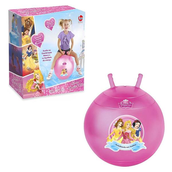 Imagem de Bola Brinquedo Pula Pula Princesas Da Disney 569 Líder