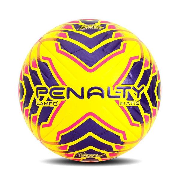 Imagem de Bola campo Penalty Matis Xxiv - unissex - amarelo e roxo