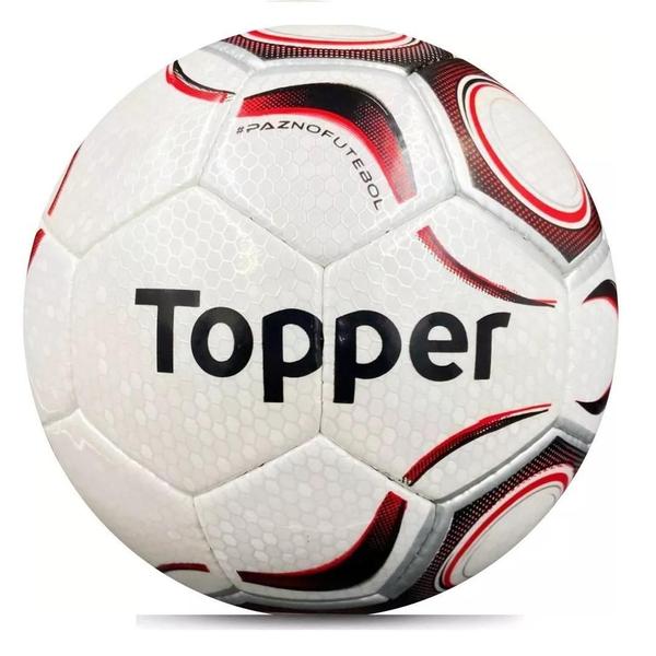 Imagem de Bola Campo Topper Maestro Pro Costurada Branco/