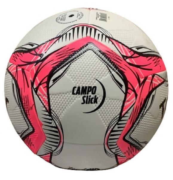 Imagem de Bola Campo Topper Slick Rosa + Bomba de Ar