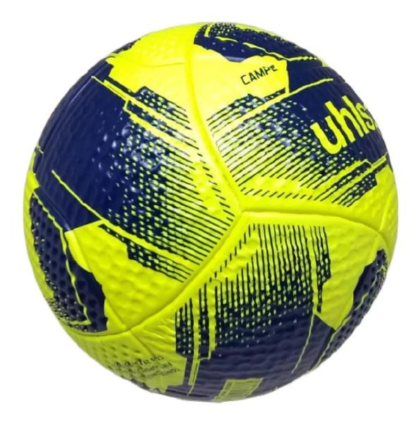 Imagem de Bola Campo Uhlsport Attack Amarelo/Marinho Oficial