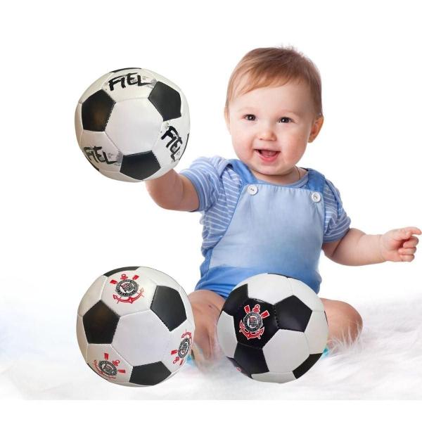 Imagem de Bola Corinthians Original Baby Infantil Para Crianças Super Macia Oficial