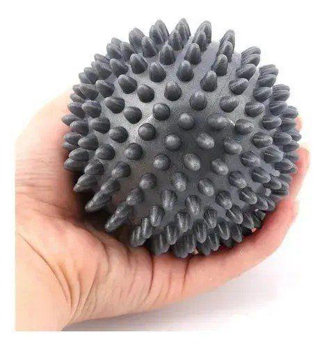 Imagem de Bola Cravo 9cm Massageadora Bolinha Anti Stress Fisio Soft Jfit