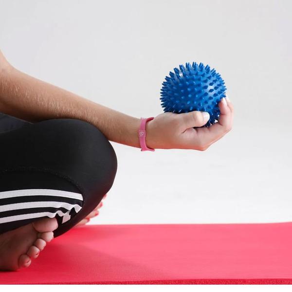 Imagem de Bola Cravo Massagem Exercício Point Ball Dura 8cm Carci