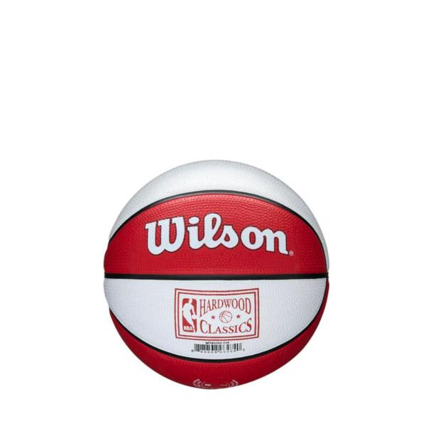 Imagem de Bola de Basquete Esporte Lazer Mini Retro Colecionadores Infantil Tamanho 3 NBA Outdoor Wilson