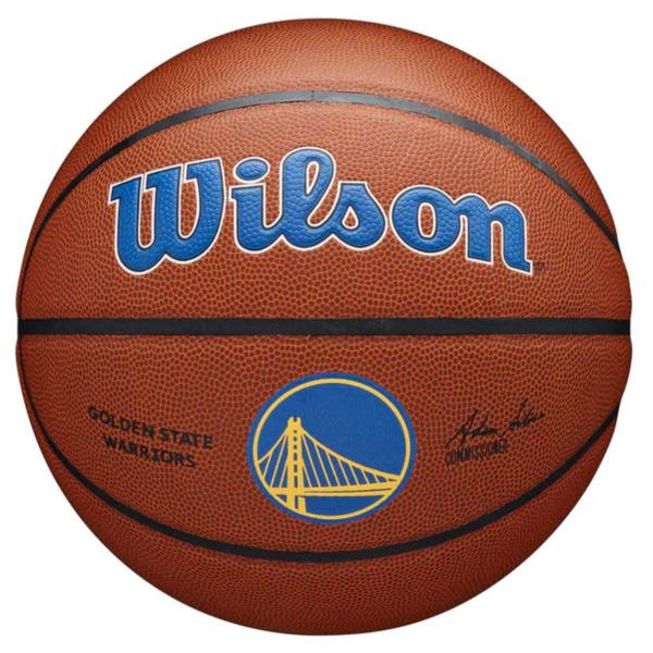 Imagem de Bola de Basquete Logotipo Times Team Alliance MVP Tamanho 7 NBA Aderente Pure Feel Cover Wilson