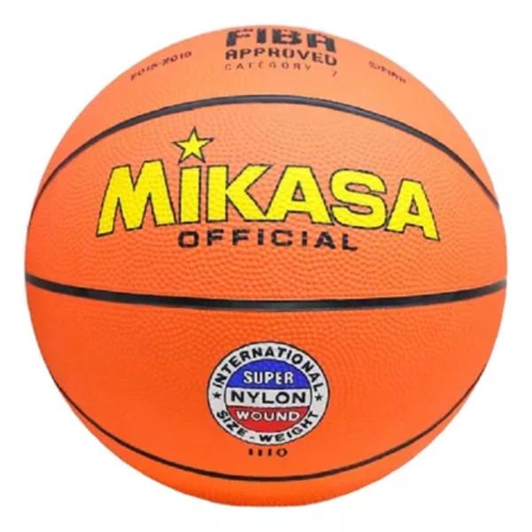 Imagem de Bola de Basquete Mikasa 1110 Laranja Padrão FIBA