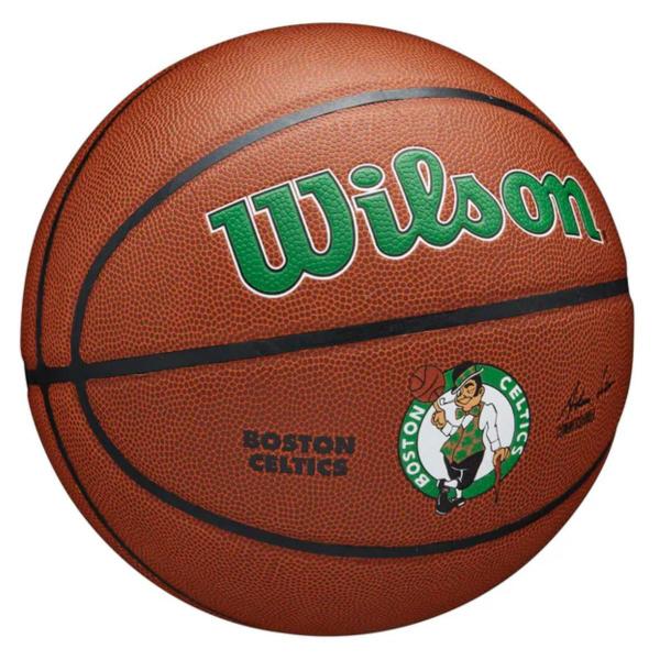 Imagem de Bola de Basquete NBA Team Alliance MVP Tamanho 7 Resistente Pure Feel Cover Logotipo Times Wilson