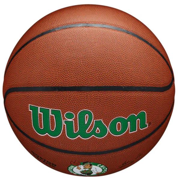 Imagem de Bola de Basquete NBA Team Alliance MVP Tamanho 7 Resistente Pure Feel Cover Logotipo Times Wilson