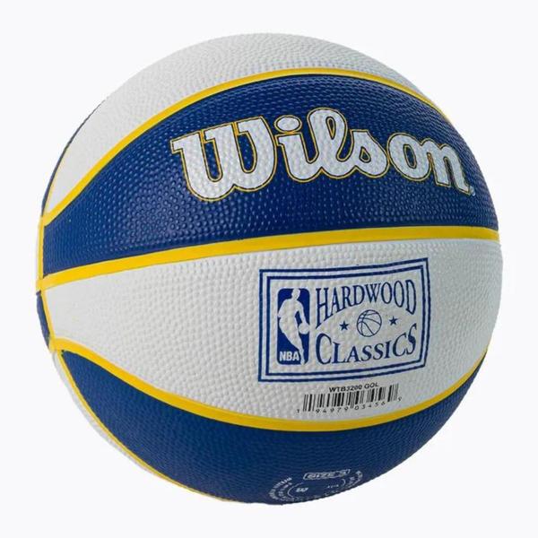 Imagem de Bola De Basquete Nba Team Retrô Mini Golden State Warriors 3 - Wilson