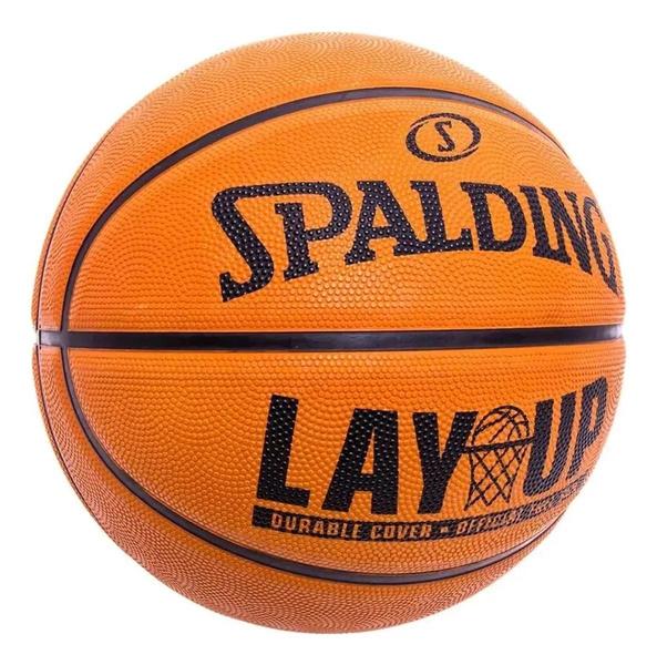 Imagem de Bola De Basquete Spalding Lay Up Laranja - Oficial Tamanho 7