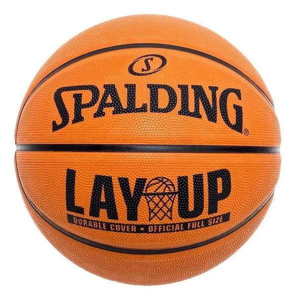 Imagem de Bola De Basquete Spalding Lay Up Laranja - Oficial Tamanho 7