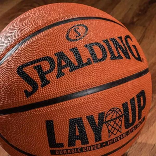 Imagem de Bola De Basquete Spalding Lay Up Laranja - Oficial Tamanho 7