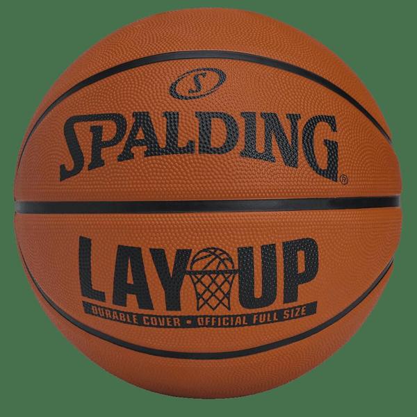 Imagem de Bola de Basquete Spalding Lay Up Tam 7 Borracha Laranja