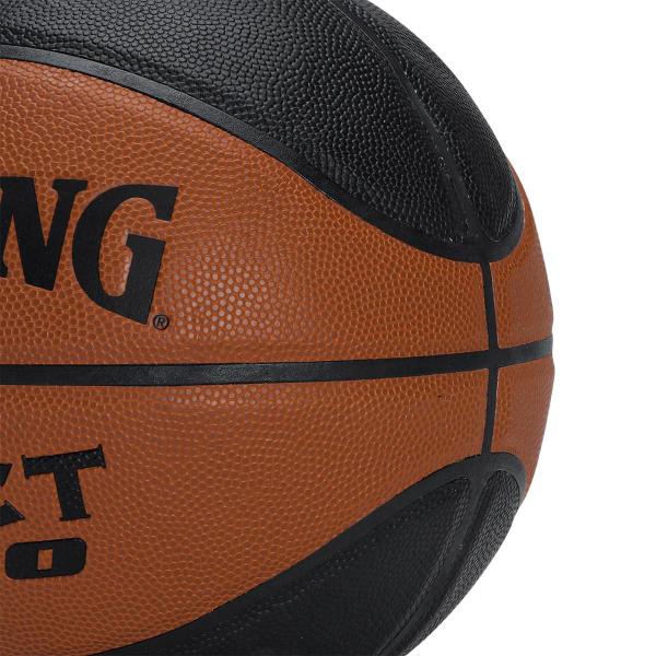 Imagem de Bola de Basquete Spalding React TF-250 Tam 7 Laranja e Preta