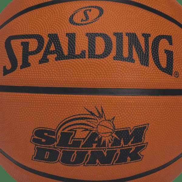 Imagem de Bola de Basquete Spalding Slam Dunk Tam 7 Borracha Laranja