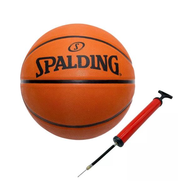 Imagem de Bola de Basquete Spalding Streetball Tamanho 7 + Bomba de Ar