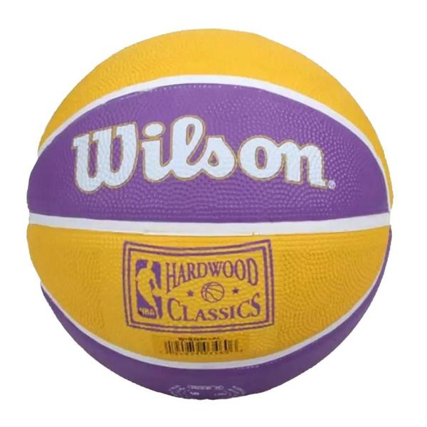 Imagem de Bola de Basquete Wilson Los Angeles Lakers Team Retro Mini