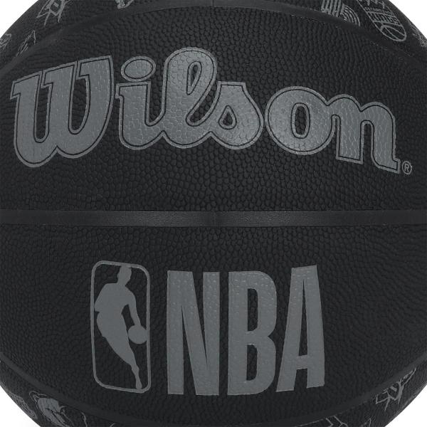 Imagem de Bola de Basquete Wilson NBA All Team Black Tam 7 Preta