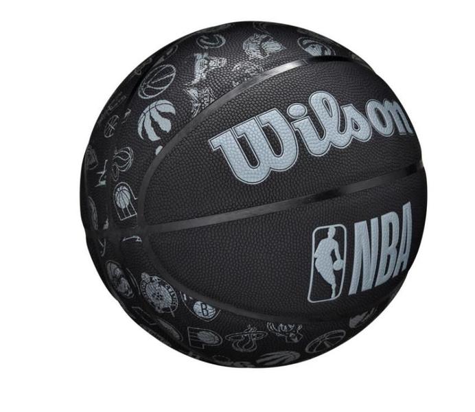 Imagem de Bola De Basquete Wilson Nba All Team - Preto - Tam 7