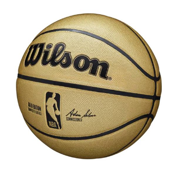 Imagem de Bola de Basquete Wilson NBA Alliance Autograph Gold Edition 7