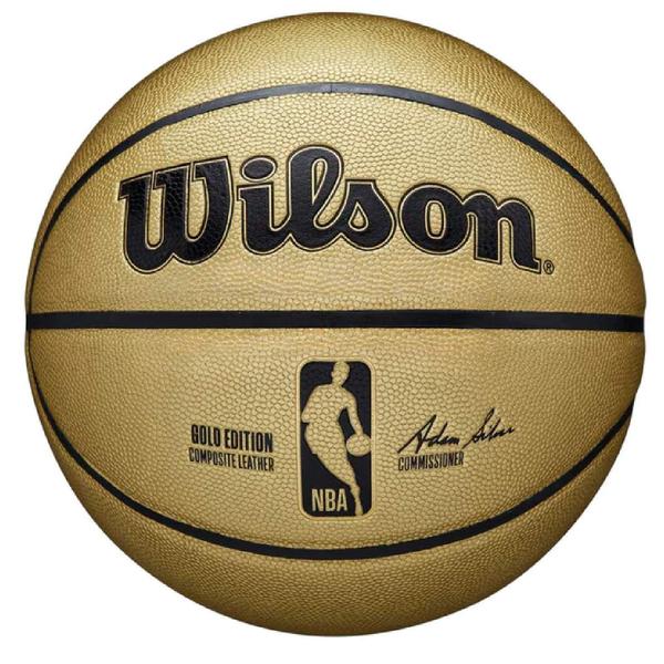 Imagem de Bola de Basquete Wilson NBA Alliance Autograph Gold Edition 7