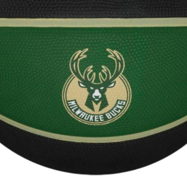 Imagem de Bola de Basquete Wilson NBA Bucks Tributo Tamanho 07 - WTB13