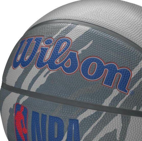 Imagem de Bola de Basquete Wilson NBA DRV Plus - Cinza