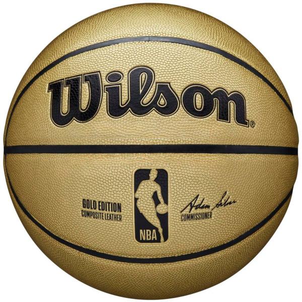 Imagem de Bola De Basquete Wilson Nba Gold Edition Tamanho 7 Oficial