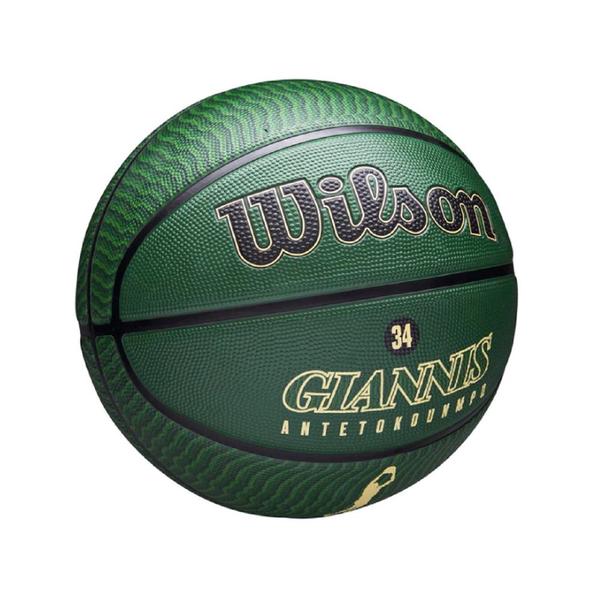 Imagem de Bola de Basquete Wilson Nba Player Icon Outdoor Giannis 7