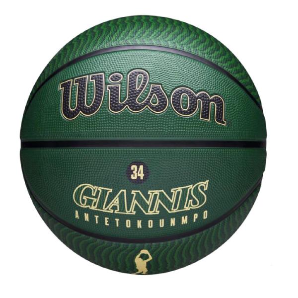 Imagem de Bola De Basquete Wilson Nba Player Icon Outdoor Giannis-Tam 7