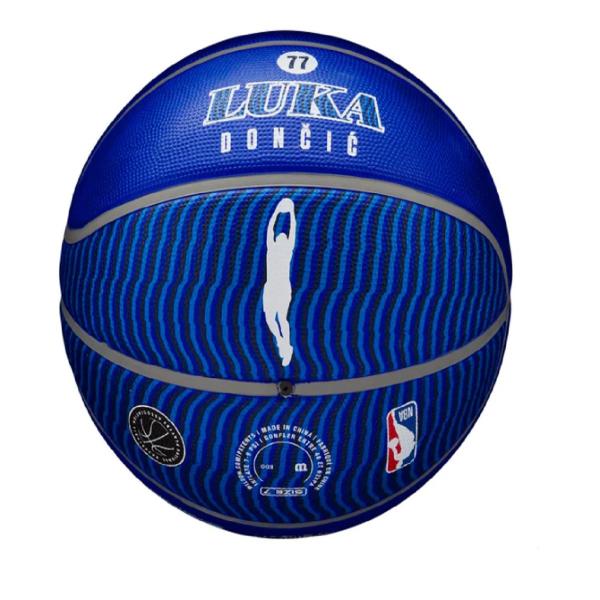 Imagem de Bola De Basquete Wilson Nba Player Icon Outdoor Luka-Tam 7