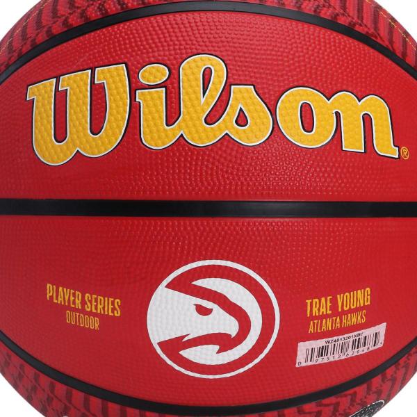 Imagem de Bola de Basquete Wilson NBA Player Icon Outdoor Tam7 Trae Young