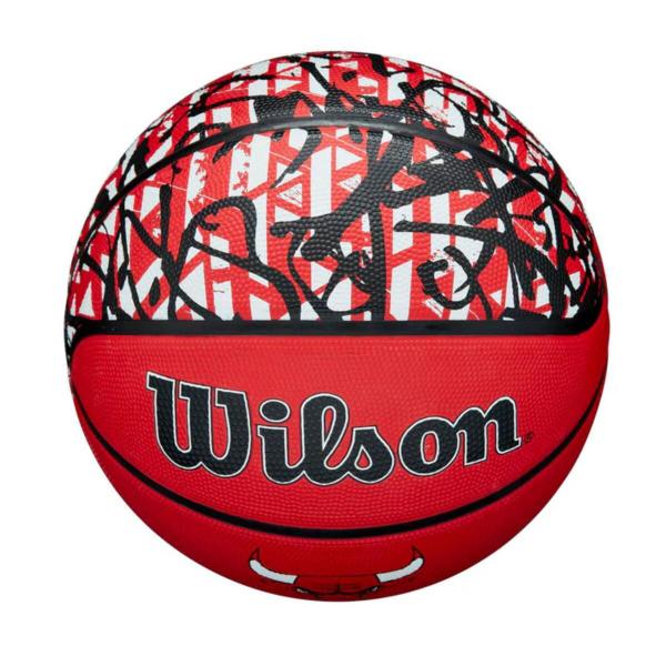 Imagem de Bola de basquete wilson nba team graffiti chicago bulls 7