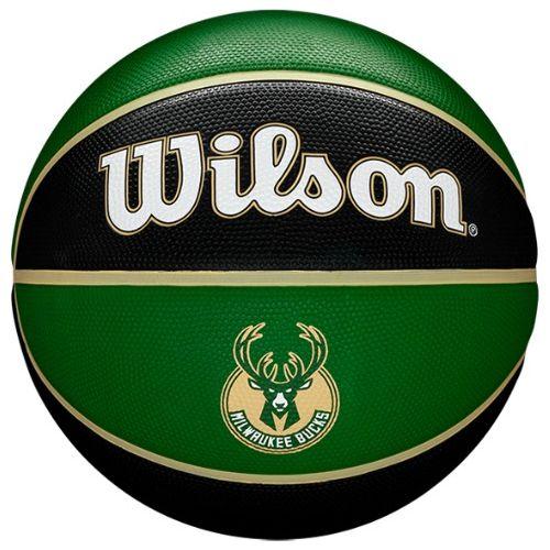 Imagem de Bola de Basquete Wilson Nba Team Tribute Bucks Tamanho 7