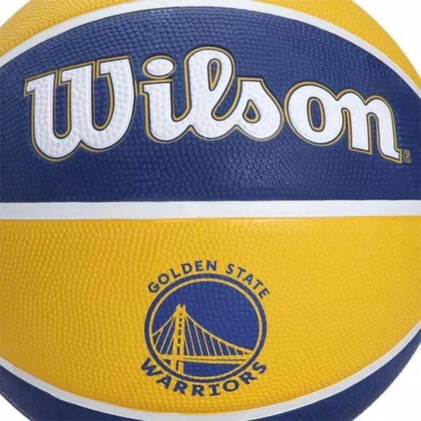 Imagem de Bola De Basquete Wilson Oficial Nba Team Tribute Tamanho 7 Original Golden State Warriors