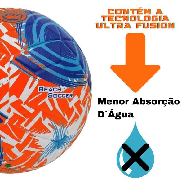 Imagem de Bola de Beach Soccer Futebol de Praia Penalty Fusion XXIII